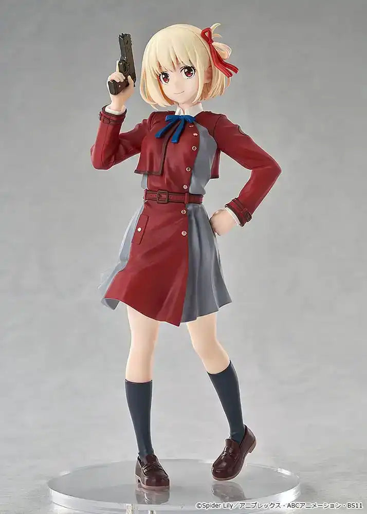 Lycoris Recoil Pop Up Parade PVC Statue Chisato Nishikigi 18 cm - Smalltinytoystore