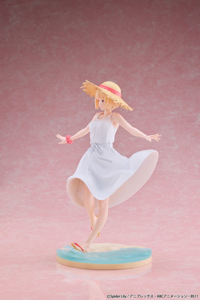 Lycoris Recoil PVC Statue 1/7 Chisato Nishikigi White Dress Ver. 23 cm - Smalltinytoystore