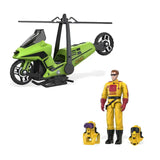 M.A.S.K. Actionfigur mit Fahrzeug Vehicle Condor The Loyal Subjects - Smalltinytoystore