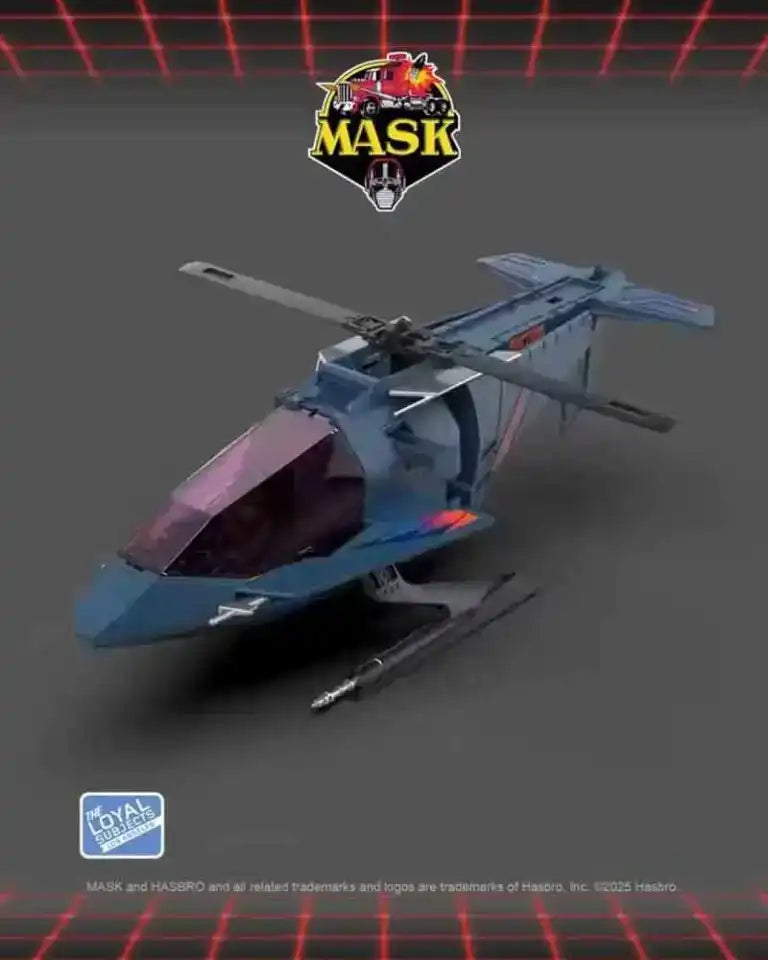 M.A.S.K. Fahrzeug High Tech Helicopter (HTH) The Loyal Subjects - Smalltinytoystore