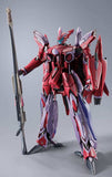 Macross Frontier DX Chogokin Actionfigur VF-27 Gamma SP Super Lucifer Valkyrie Brera Sterne use Revival Ver. 25 cm - Smalltinytoystore