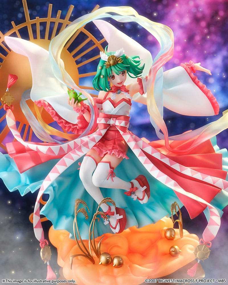 Macross Frontier SHIBUYA SCRAMBLE FIGURE PVC Statue 1/7 Ranka Lee Amaterasu Ver. 29 cm - Smalltinytoystore