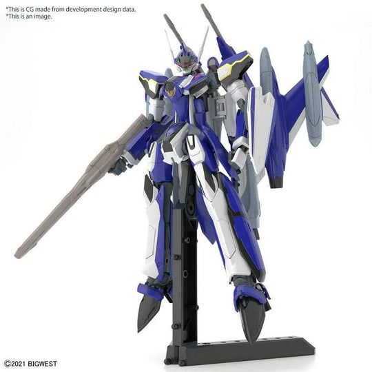 Macross High Grade Plastic Model Kit 1/100 YF-29 Durandal Valkyrie Maximilian Jenius Use Full Set - Smalltinytoystore