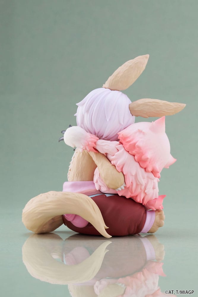 Made in Abyss: The Golden City of the Scorching Sun PVC Statue Desktop Cute Figure Nanachi & Mitty Reissue 13 cm - Smalltinytoystore