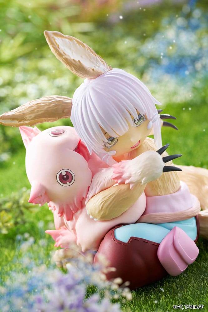 Made in Abyss: The Golden City of the Scorching Sun PVC Statue Desktop Cute Figure Nanachi & Mitty Reissue 13 cm - Smalltinytoystore