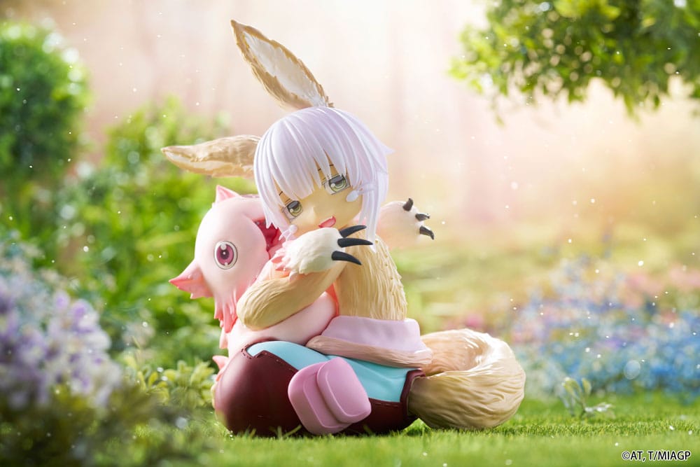 Made in Abyss: The Golden City of the Scorching Sun PVC Statue Desktop Cute Figure Nanachi & Mitty Reissue 13 cm - Smalltinytoystore