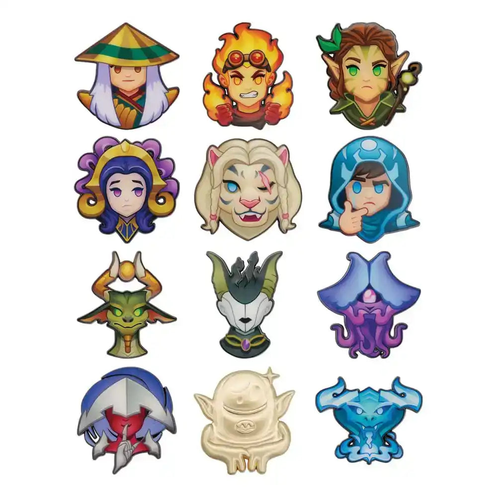 Magic: The Gathering Ansteck-Pins Mystery Pin Badge Display (12) - Smalltinytoystore