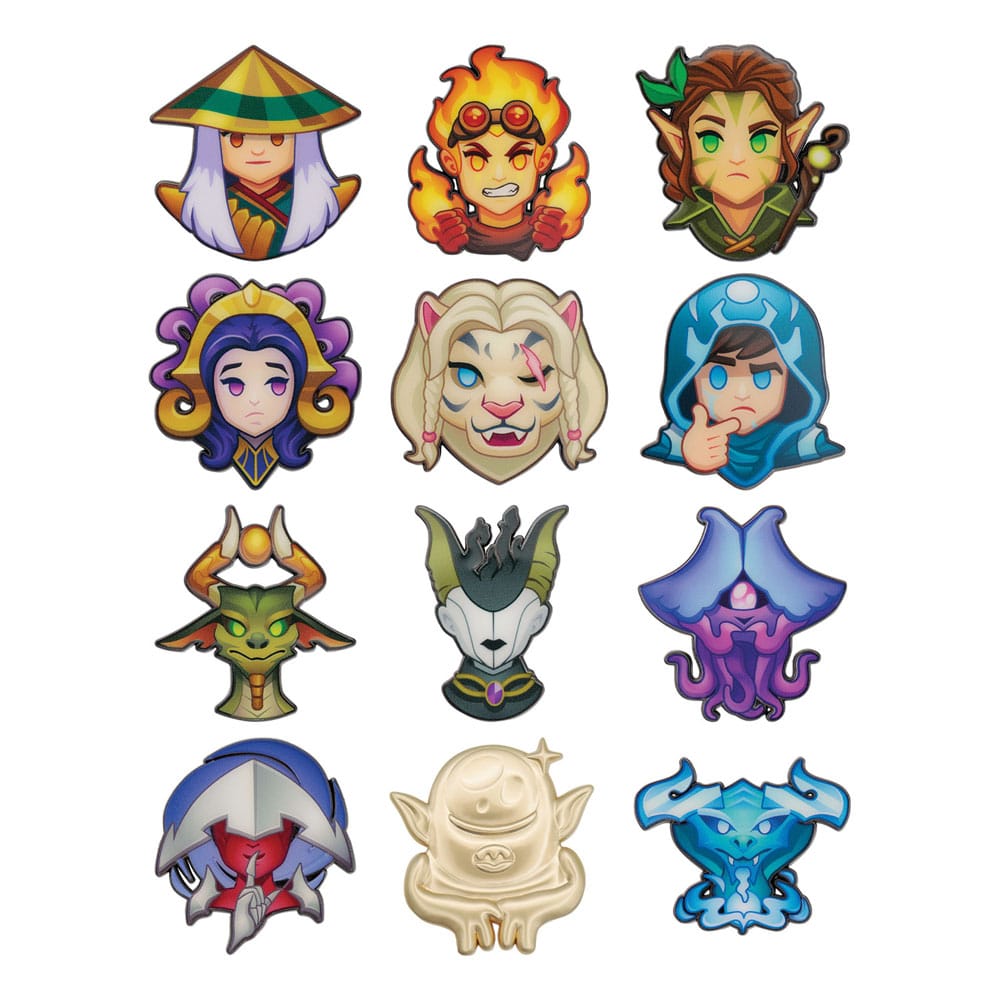 Magic: The Gathering Ansteck-Pins Mystery Pin Badge Display (12) - Smalltinytoystore