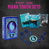 Magic the Gathering Dice and Token Pack Blue Mana - Smalltinytoystore