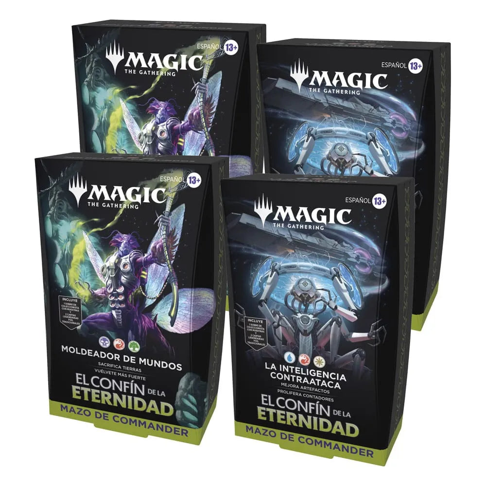 Magic the Gathering El Confín de la Eternidad Commander-Decks Display (4) spanisch - Smalltinytoystore