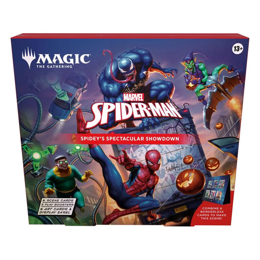 Magic the Gathering Marvel's Spider-Man Szenenboxen Display (4) englisch - Smalltinytoystore