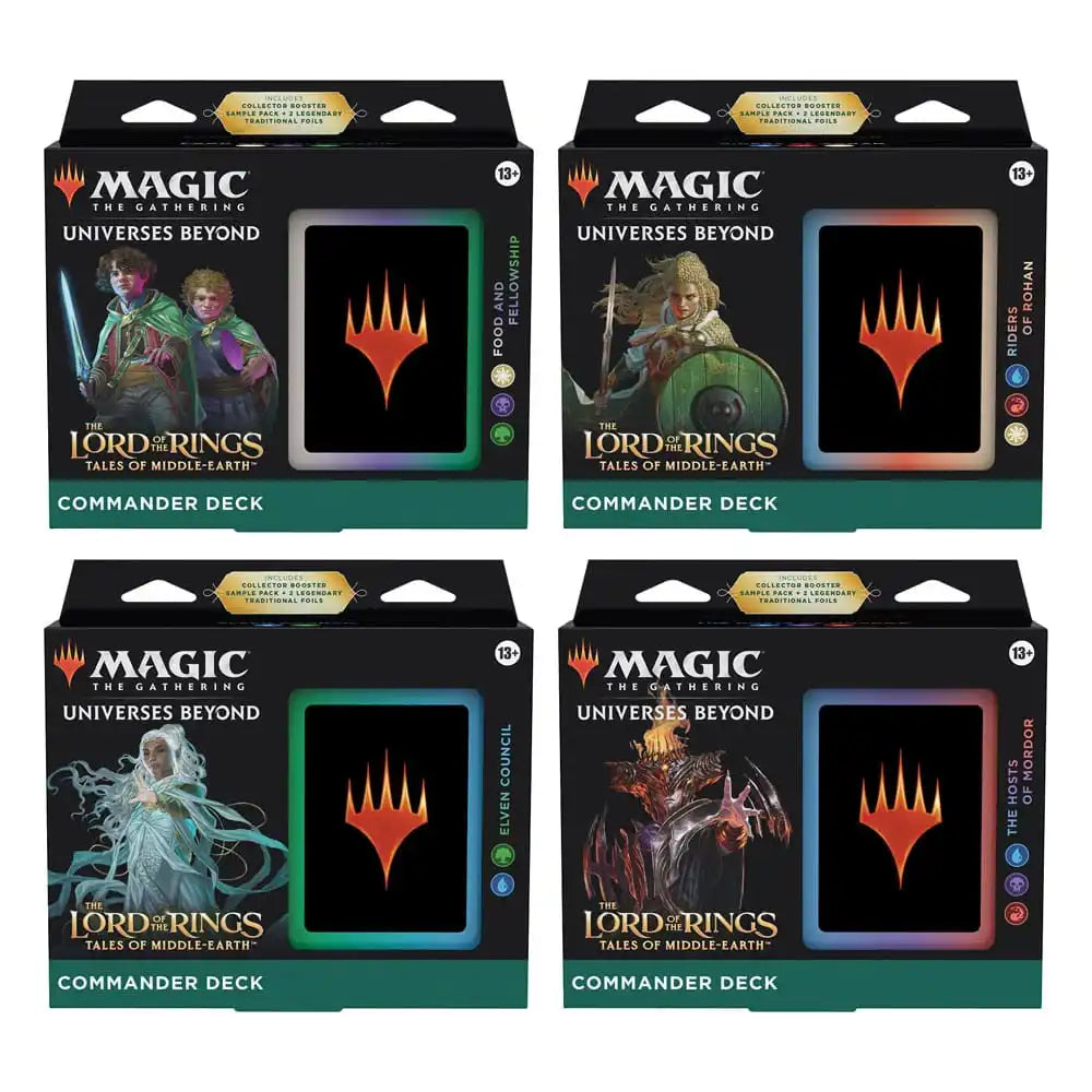 Magic the Gathering The Lord of the Rings: Tales of Middle-earth Commander-Decks Display (4) englisch - Smalltinytoystore