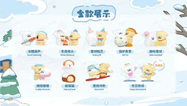 Maltese Cuddly Moments Series Minifiguren 10 cm Display (8) - Smalltinytoystore