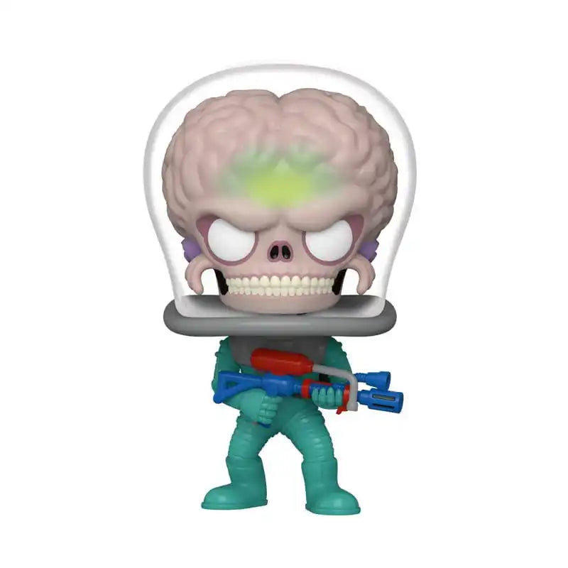 Mars Attacks POP! Movies Vinyl Figur Alien Soldier with Atomic Ray Gun 9 cm - Smalltinytoystore