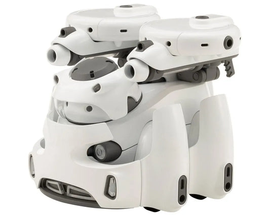 Maruttoys Plastic Model Kit 1/12 Tamotu Type-S (White Ver.) 9 cm - Smalltinytoystore