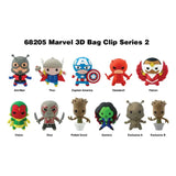 Marvel 3D PVC-Taschenanhänger Series 2 Display (24) - Smalltinytoystore