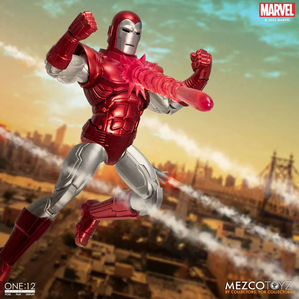 Marvel Actionfigur 1/12 Iron Man (Silver Centurion Edition) 16 cm - Smalltinytoystore