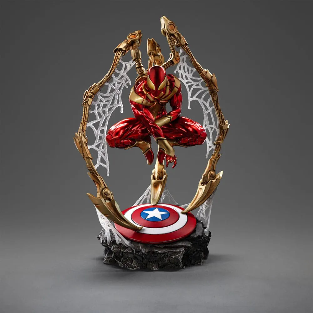 Marvel Art Scale Deluxe Statue 1/10 Spider-man Iron Armor Comics (CCXP Exclusive 2024) 24 cm - Smalltinytoystore