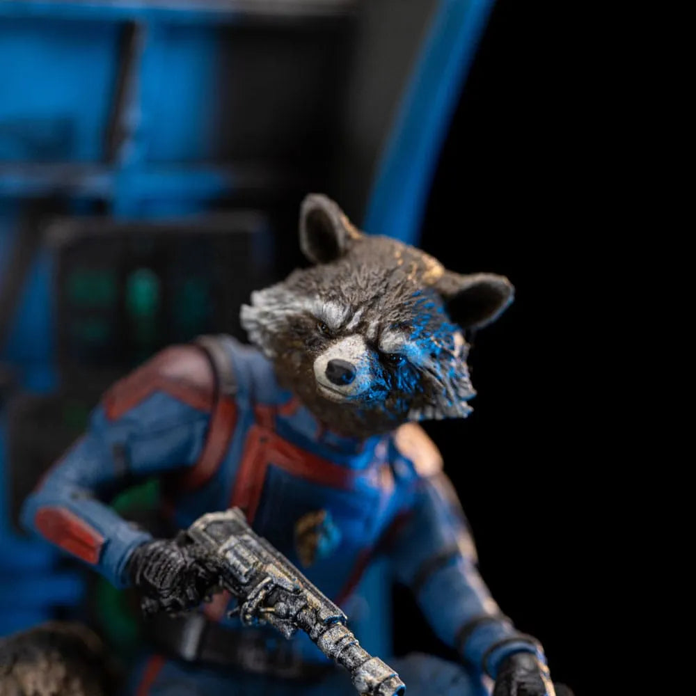 Marvel Art Scale Statue 1/10 Guardians of the Galaxy Vol. 3 Rocket Racoon 20 cm - Smalltinytoystore