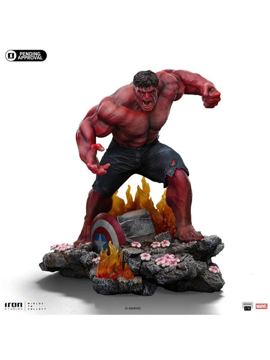 Marvel Art Scale Statue 1/10 Red Hulk 23 cm - Smalltinytoystore