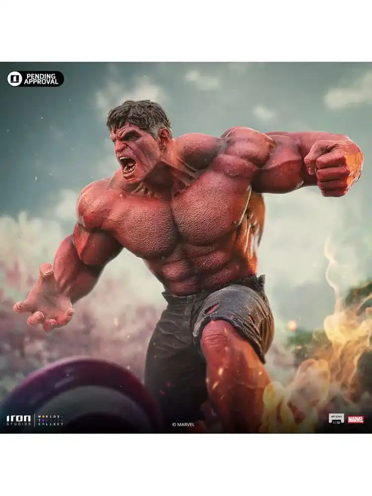 Marvel Art Scale Statue 1/10 Red Hulk 23 cm - Smalltinytoystore