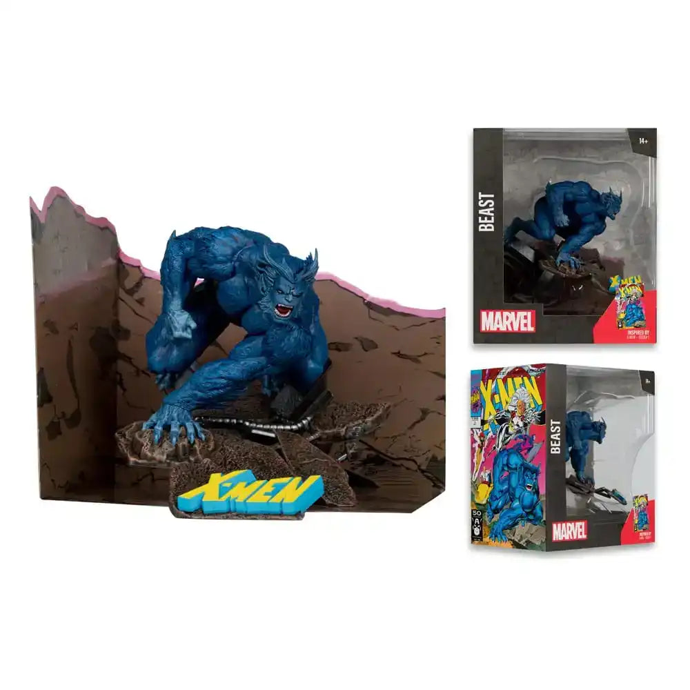 Marvel Collection PVC Statue 1/10 Beast (X-Men #1) 12 cm - Smalltinytoystore