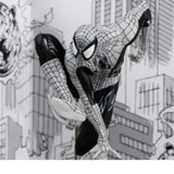 Marvel Collection PVC Statue 1/10 Spider-Man (Spider-Man #6)(Line Art)(Gold Label) 10 cm - Smalltinytoystore