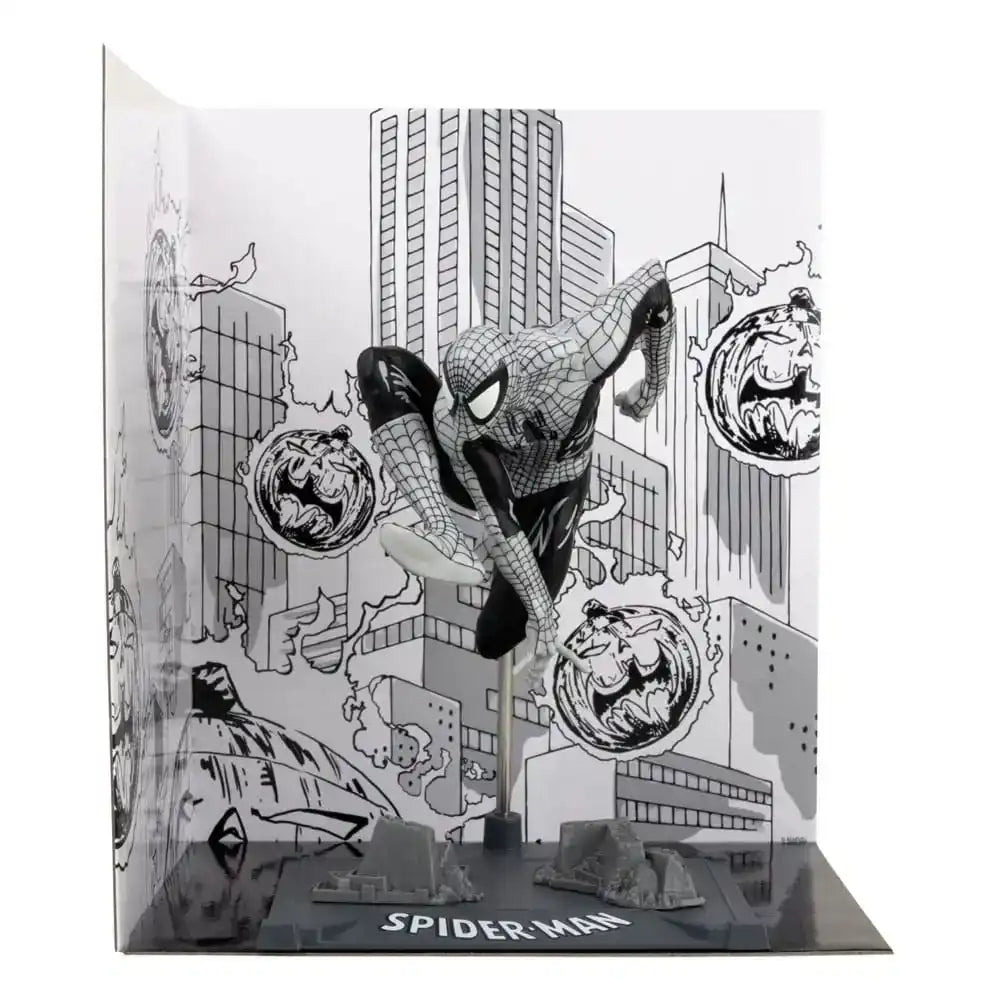 Marvel Collection PVC Statue 1/10 Spider-Man (Spider-Man #6)(Line Art)(Gold Label) 10 cm - Smalltinytoystore