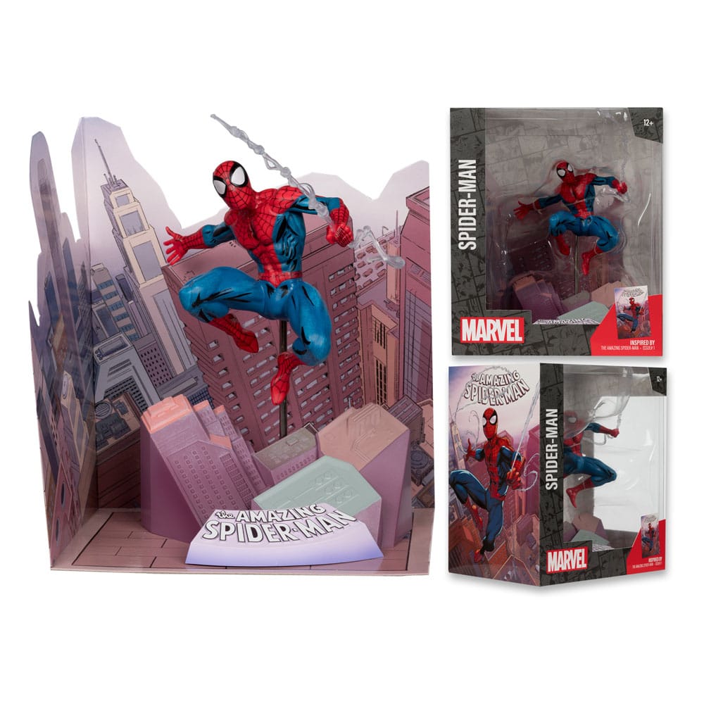 Marvel Collection PVC Statue 1/10 Spider-Man (The Amazing Spiderman #1) 17 cm - Smalltinytoystore