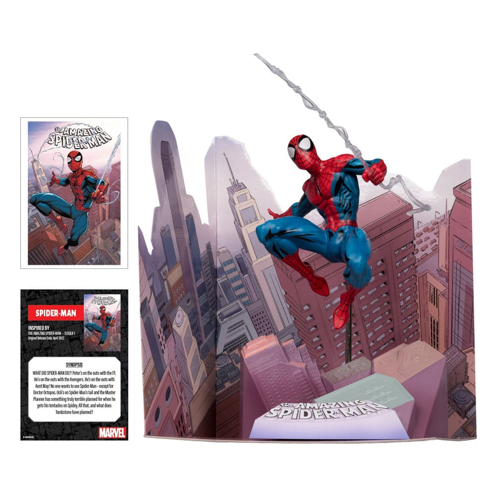 Marvel Collection PVC Statue 1/10 Spider-Man (The Amazing Spiderman #1) 17 cm - Smalltinytoystore