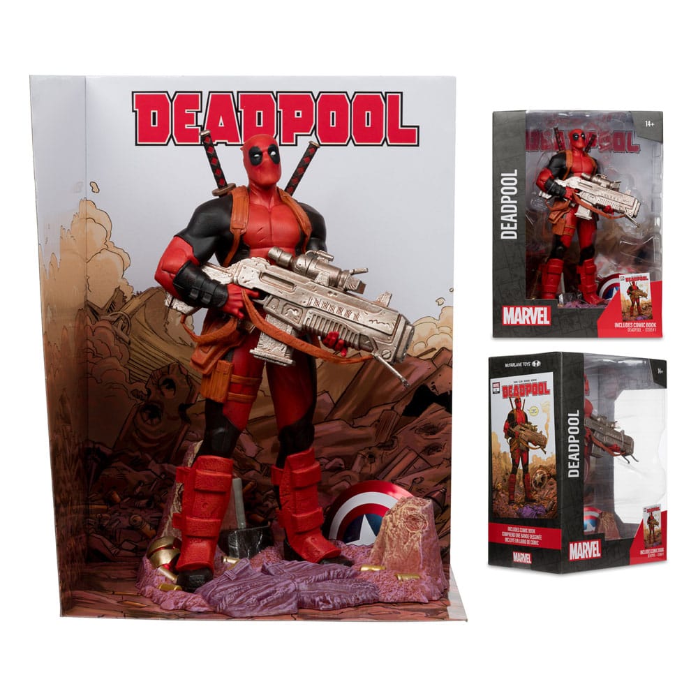 Marvel Collection PVC Statue 1/6 Deadpool (Deadpool #1) 27 cm - Smalltinytoystore