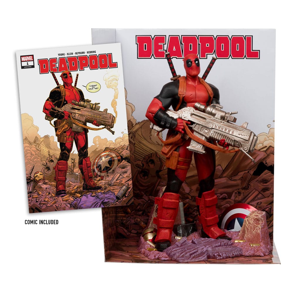 Marvel Collection PVC Statue 1/6 Deadpool (Deadpool #1) 27 cm - Smalltinytoystore