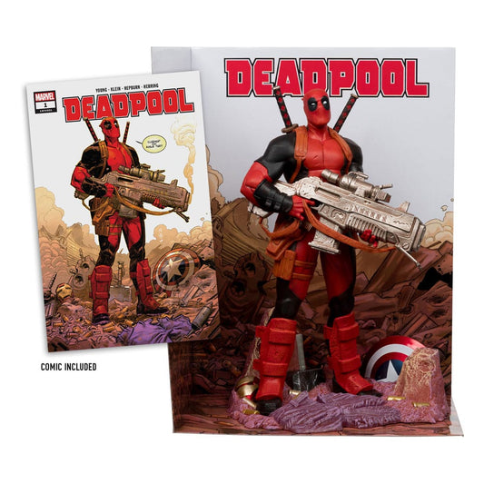 Marvel Collection PVC Statue 1/6 Deadpool (Deadpool #1) 27 cm - Smalltinytoystore