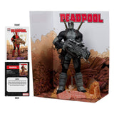 Marvel Collection PVC Statue 1/6 Deadpool (Deadpool #1)(Grey Suit Chase) 27 cm - Smalltinytoystore