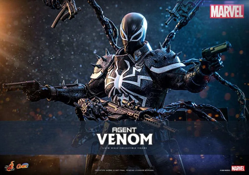 Marvel Comics Actionfigur 1/6 Agent Venom 32 cm HOT TOYS - Smalltinytoystore