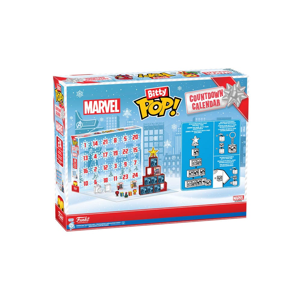 Marvel Comics Pocket POP! 13-Tage Countdown-Adventskalender - Smalltinytoystore