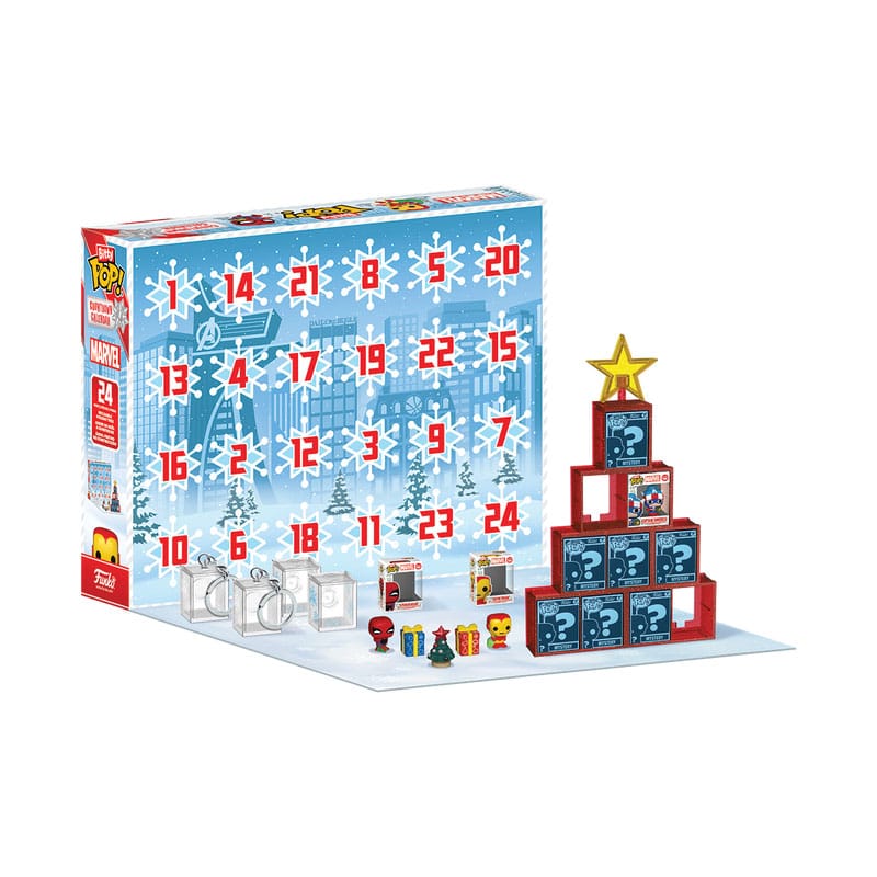 Marvel Comics Pocket POP! 13-Tage Countdown-Adventskalender - Smalltinytoystore