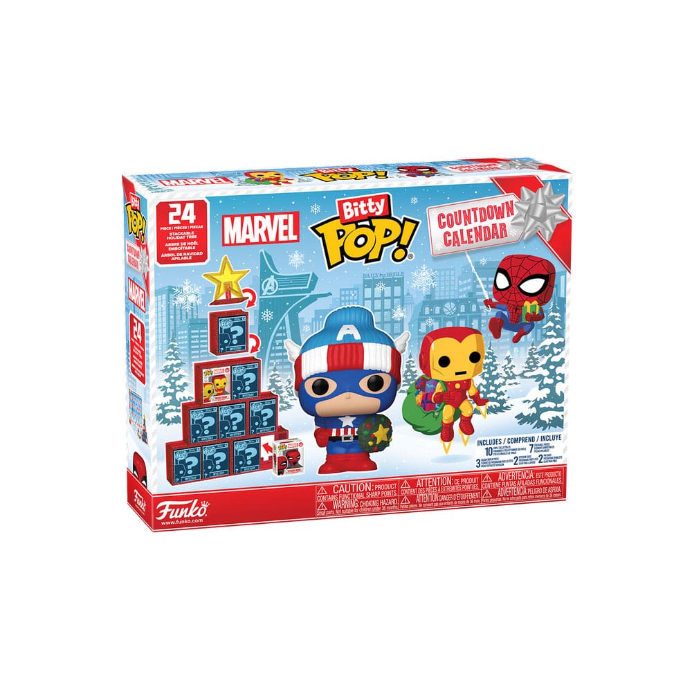 Marvel Comics Pocket POP! 13-Tage Countdown-Adventskalender - Smalltinytoystore
