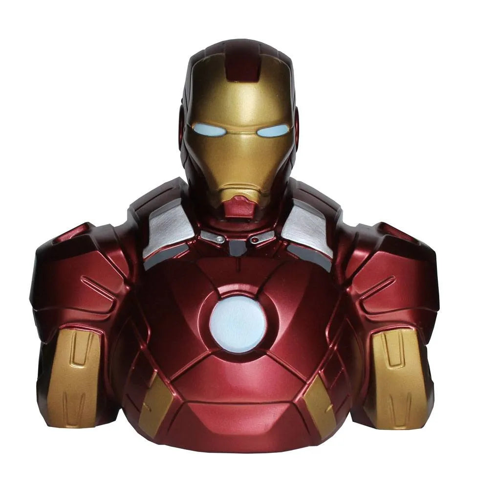 Marvel Comics Spardose Iron Man 22 cm - Smalltinytoystore