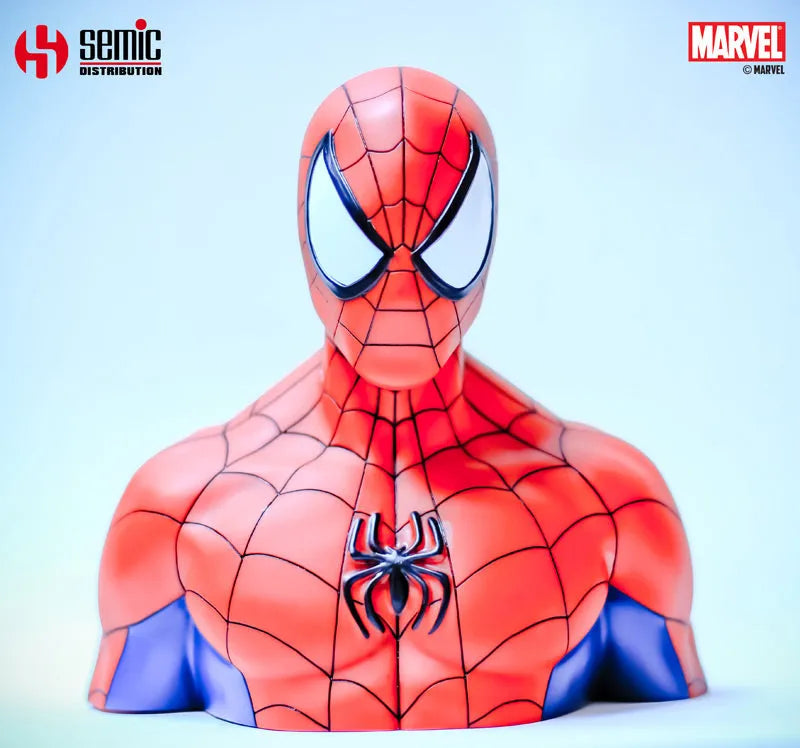 Marvel Comics Spardose Spider-Man 17 cm - Smalltinytoystore
