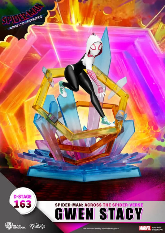 Marvel D-Stage PVC Diorama Spider-Man: Across the Spider-Verse Gwen Stacy 15 cm - Smalltinytoystore
