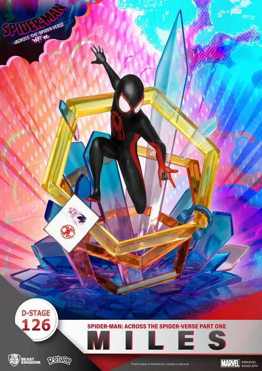 Marvel D-Stage PVC Diorama Spider-Man: Across the Spider-Verse Part One-Miles 15 cm - Smalltinytoystore