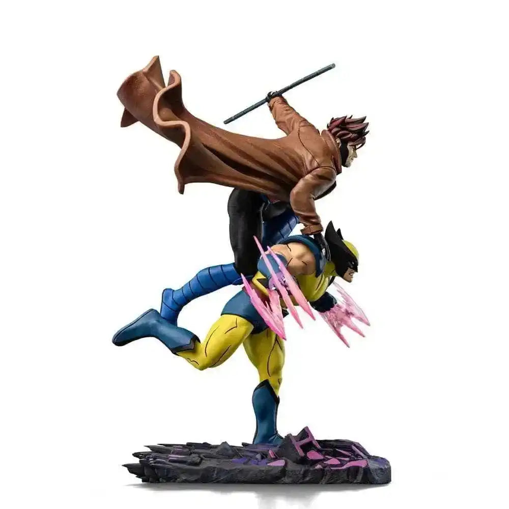 Marvel Deluxe Art Scale Statue 1/10 X-Men´97 Gambit & Wolverine 29 cm - Smalltinytoystore