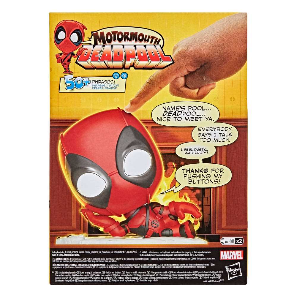 Marvel Elektronische Figur Motormouth Deadpool 13 cm - Smalltinytoystore