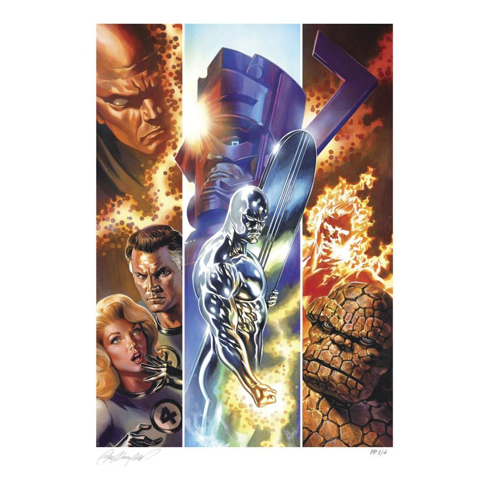 Marvel Fantastic Four #48 Kunstdruck Fantastic Four 61 x 46 cm - ungerahmt - Smalltinytoystore