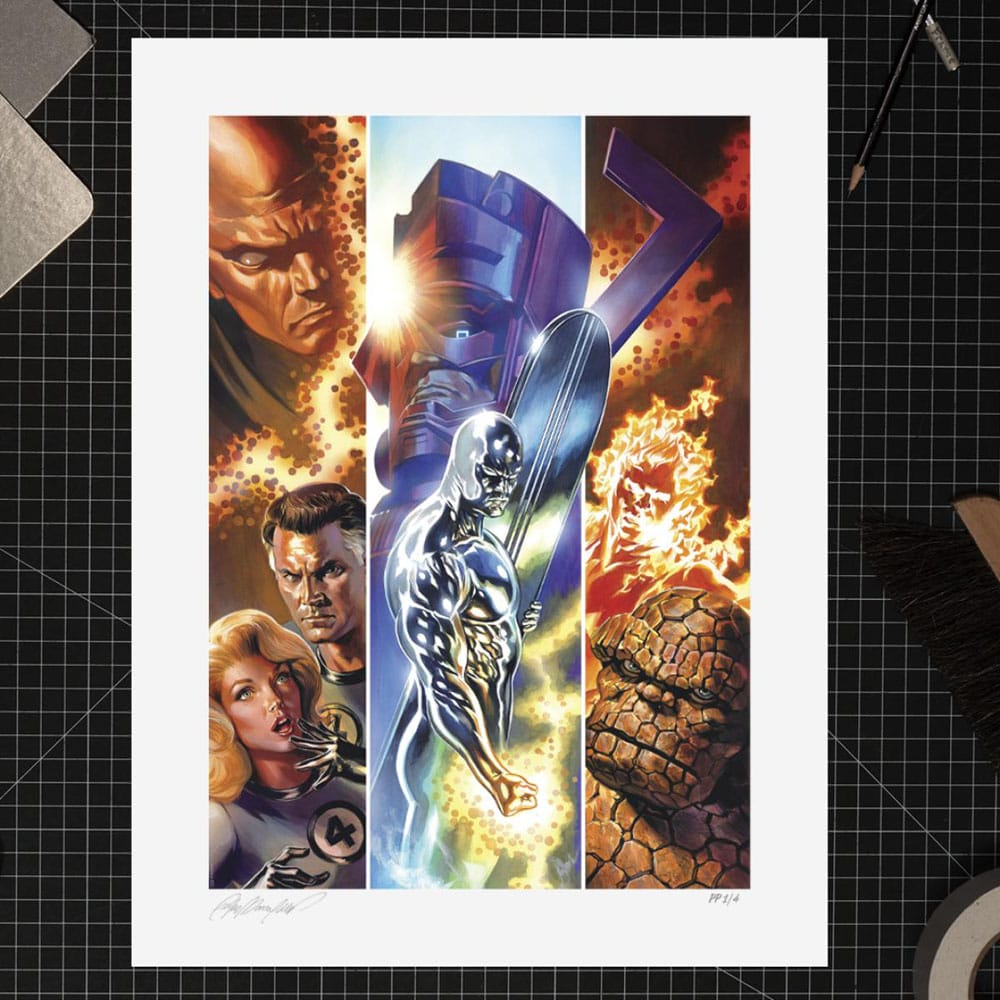 Marvel Fantastic Four #48 Kunstdruck Fantastic Four 61 x 46 cm - ungerahmt - Smalltinytoystore