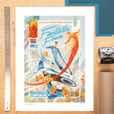 Marvel Fantastic Four #48 Kunstdruck Marvel's First Family: The Fantastic Four! 61 x 41 cm - ungerahmt - Smalltinytoystore