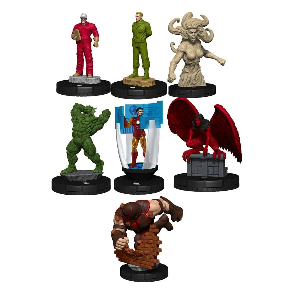 Marvel HeroClix: Smash and Destroy Booster Brick (12) - Smalltinytoystore