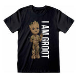 Marvel I am Groot T-Shirt Portrait Größe L - Smalltinytoystore