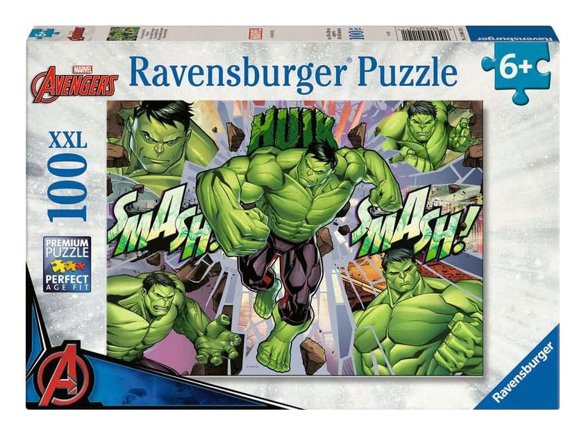 Marvel Kinderpuzzle XXL Der unglaubliche Avenger (100 Teile) - Smalltinytoystore